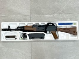Airsoftová elektrická zbraň AK74 (D74) - NEFUNKČNÉ [Well]