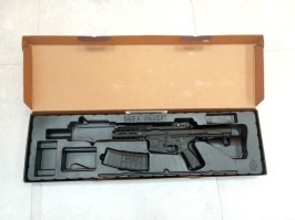 Airsoftová zbraň ARP 556 V2S, polymer, elektronická spúšť - čierna - SERVISOVANÁ [G&G]