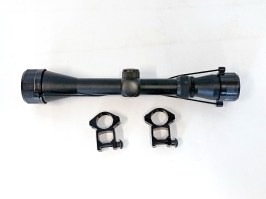 Optický zameriavač 3-9x40 s montážnymi krúžkami - NEFUNKČNÝ [A.C.M.]
