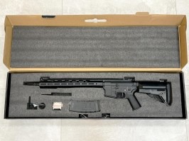 Airsoftová zbraň AR-15 QD Platinum, High Speed (CM.097) - PRASKLÉ TELO [CYMA]