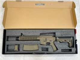 Airsoftová zbraň RRA SA-E07 EDGE™ HAL2™ Light Ops - TAN - VRÁTENÉ V 14 DŇACH [Specna Arms]