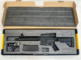 Airsoftová zbraň Daniel Defense® MK18 SA-E19 EDGE™ HAL2™ - čierná - VRÁTENÉ V 14 DŇACH [Specna Arms]