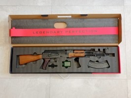 Airsoftová zbraň  EL-AKM Essential, Mosfet verzia - oceľové telo - SERVISOVANÉ [E&L]
