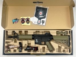 Airsoftová zbraň M4 CQBR Sportline BI-TON (Gen.2) - čierno-TAN - SERVISOVANÁ [Lancer Tactical]