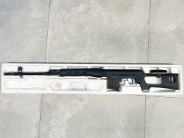 Manuálný SVD Dragunov, až 170 m/s ! - čierny - SERVISOVANÁ + CO2 SET [A.C.M.]
