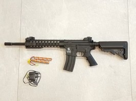 Airsoftová zbraň M4 KEYMOD 10' Sportline (Gen.2) - čierna - SERVISOVANÁ [Lancer Tactical]