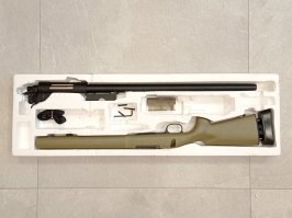 Airsoft sniper M24 Military - piesková FDE (SW-04JT) + UPGRADE 150m/s zdarma - SERVISOVANÁ [Snow Wolf]