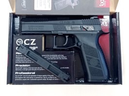 Vzduchová pištoľ CZ P-09, CO2 BlowBack, cal. 4.5mm (.177) na diabolky - čierná - SERVISOVANÁ [ASG]