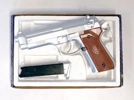Airsoft pištole M92F - strieborná - NEFUNKČNÝ [KWC]