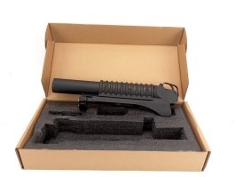 Celokovový 40mm granátomet M203 pre zbrane M4/M16 - dlhý - VRÁTENÉ [E&C]