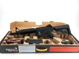 Airsoftová zbraň M4 CQBR Sportline (Gen.2) - čierna - VRÁTENÁ [Lancer Tactical]