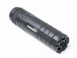 Nasvetľovacie tlmič Auramist s imitáciou výšľahu - čierny [ACETECH]