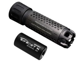 Nasvetľovacie tlmič Predator MKIII s imitáciou výšľahu (Bifrost M) - čierný [ACETECH]