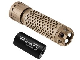 Nasvetľovacie tlmič Predator MKIII s imitáciou výšľahu (Bifrost M) - TAN [ACETECH]