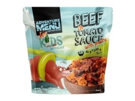 Hovädzie mäso v paradajkovej omáčke s cestovinami - For Kids Lightweight [Adventure Menu]