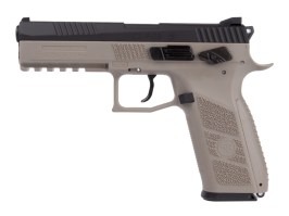 Vzduchová pištoľ CZ P-09, CO2 BlowBack, cal. 4.5mm (.177) na diabolky - Dual Tone FDE [ASG]