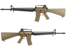 Airsoftová zbraň M16A1, (CM.017A) - piesková (TAN) [CYMA]