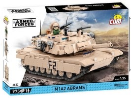 Stavebnica Armed Forces Abrams M1A2 (1:35) [Cobi]