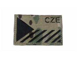 Nášivka Laser Cut Slovenská vlajka 8x5cm (CZE) - Multicam [AS-Tex]