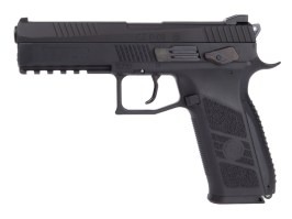 Vzduchová pištoľ CZ P-09, CO2 BlowBack, cal. 4.5mm (.177) na diabolky - čierná [ASG]