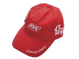 ASG šiltovka - červená [ASG]