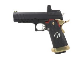 Airsoftová pištoľ Hi-Capa 4.3 HX26 - čierno/zlatá [AW Custom]