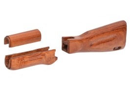 Drevený set pažby a predpažbia pre AK-74 [Battleaxe]
