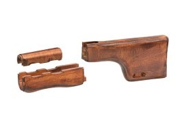 Drevený set pažby a predpažbia pre AK-74 [Battleaxe]
