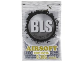 Airsoftové guličky BLS Ultimate Heavy 0,38 g | 1000ks - šedé [BLS]