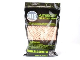 Airsoftové guličky nasvetľovacie BLS Tracer 0,25 g | 4000 ks | 1 kg - červené [BLS]