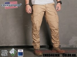Nohavice Blue Label Ergonomic Fit Long - Khaki, veľ.L (34) [EmersonGear]