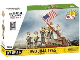 3 figúrky - Vztýčenie vlajky na Iwo Jime 1945 [Cobi]