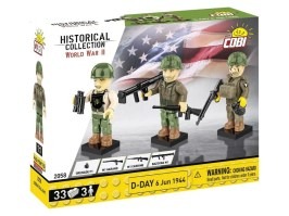3 figúrky s doplnkami - Deň-D [Cobi]