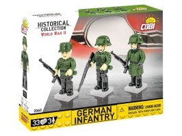 3 figúrky s príslušenstvom Nemecká armáda [Cobi]
