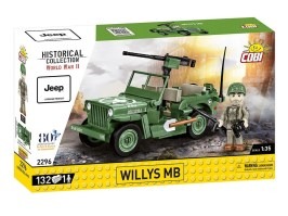 Stavebnica WW II Willys MB D-DAY (1:35) [Cobi]