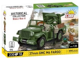 Stavebnica WW II 37 mm GMC M6 Fargo (1:35) [Cobi]