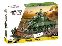 Stavebnica WW II M4A1 Sherman (1:35) [Cobi]