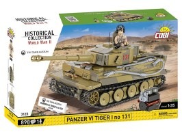 Stavebnica WW II Panzer VI Tiger I no 131 (1:35) [Cobi]