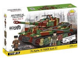Stavebnica WW II PzKpfw VI Tiger Ausf E, 2v1 (1:35) [Cobi]