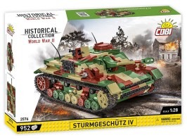 Stavebnica WW II Sturmgeschutz IV (1:28) [Cobi]