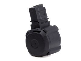 Bubnový elektrický zásobník na 1200 rán pre G36 - čierny [CYMA]