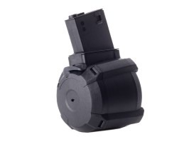 Bubnový elektrický zásobník na 1200 rán pre M4, Sound Control - čierný [CYMA]