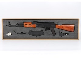 Airsoftová zbraň AKM - oceľ, laminované drevo (CM.048M) - VRÁTENÁ [CYMA]