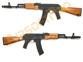 Airsoftová zbraň AK-74N - oceľ, laminované drevo (CM.048) [CYMA]