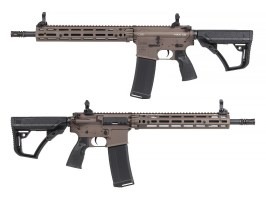 Airsoftová zbraň Daniel Defense MK18 RIII Platinum, 12,5