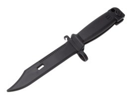 Tréningový plastový nôž - bodák pre AK74/SVD - čierny [CYMA]