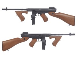 Airsoftový samopal Thompson M1928A1 - celokov, imitácia dreva (CM.051) [CYMA]