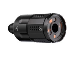 Nasvetľovací kompenzátor EMG x Strike Industries Linear FLARE Mono - čierný [E-Shooter]