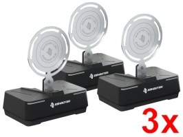 Elektronická tréningová strelnica Sentry 2 - čierna, SET 3 KUSY [E-Shooter]