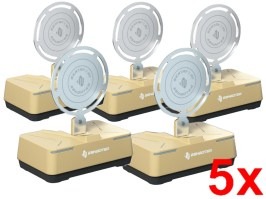 Elektronická tréningová strelnica Sentry 2 - TAN, SET 5 KUSOV [E-Shooter]